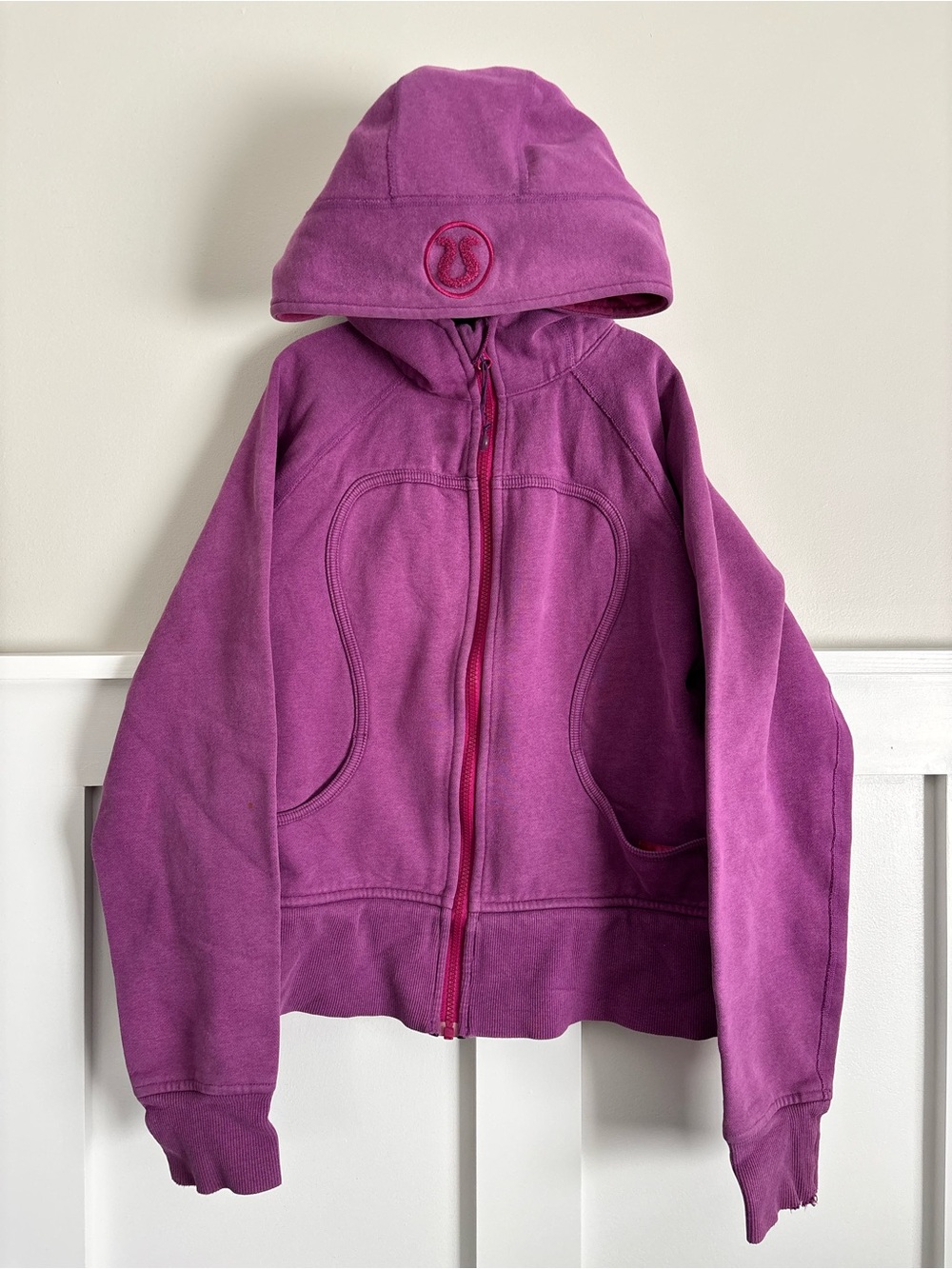 lululemon athletica Girls' Purple Full-Zip Hoodie